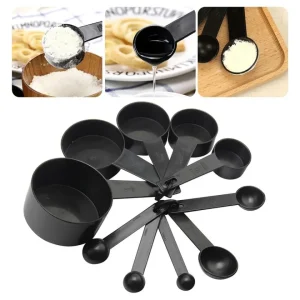 10pcs Plastic Measuring Spoons Cups Set