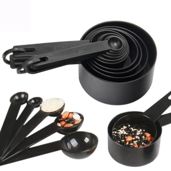 10pcs Plastic Measuring Spoons Cups Set