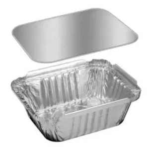 12 Pcs Aluminium Foil Box Food (4 X 6 inches)
