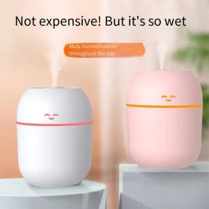 220ml Mini Air Humidifier with Night Light
