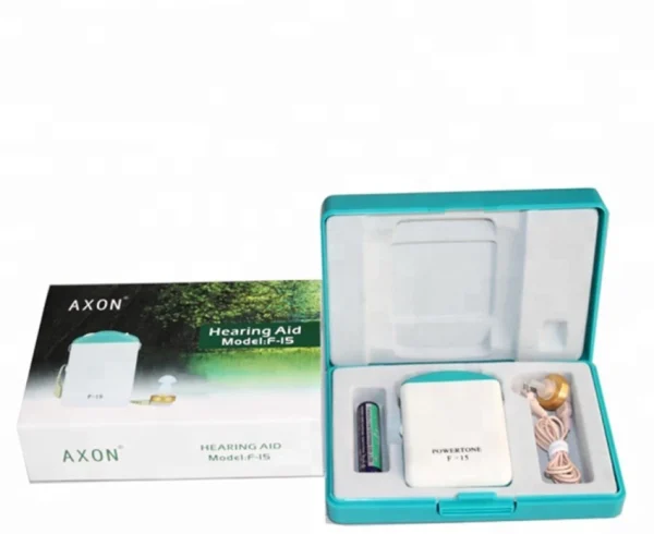 AXON F-15 Sound Enhancement Wired Box Hearing Aid
