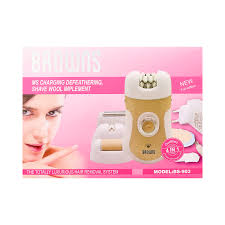 Browns 4 in 1 Epilator Bs-903 Rechargeable Women