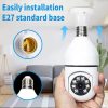 Bulb Camera 3D Panoramic Wifi 1080P Cam