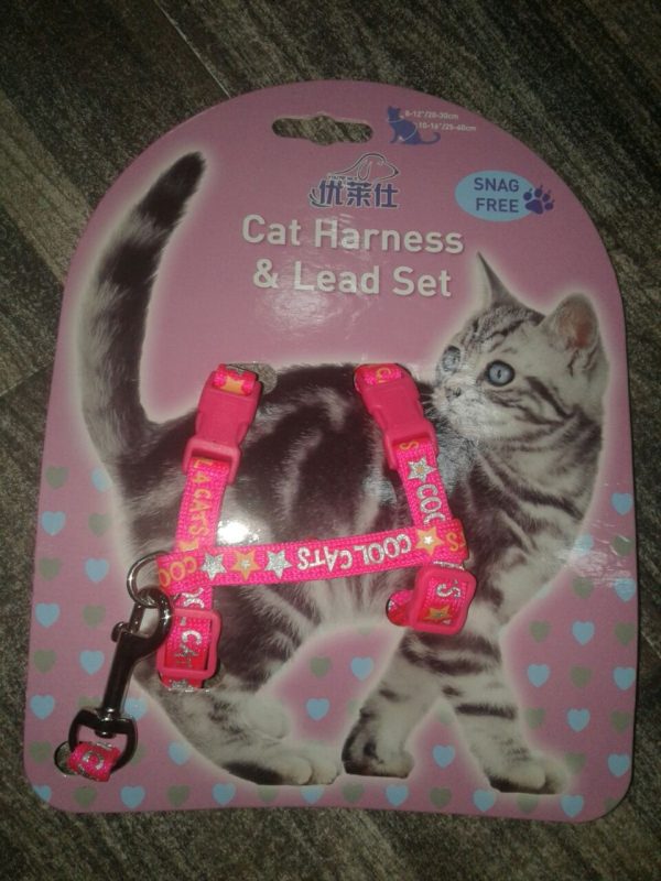 Cat Harness And Lead Set