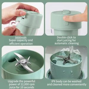 Electric Juicer Portable Cup Fruit Automatic