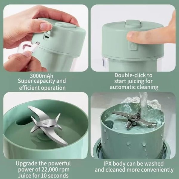 Electric Juicer Portable Cup Fruit Automatic