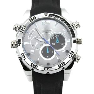 HD Video Waterproof Watch Camera IR Night Vision 1080p 32gb Memory