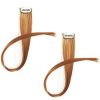 Hair Clip On Extensions - 6 Pcs Streaks Set