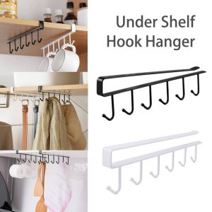Metal Mug Hanger 6 Hook