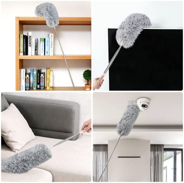 Microfiber Duster 100 inch Extension Pole