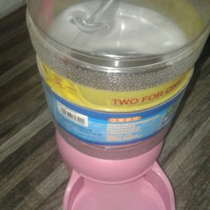 Pet Bowl Bottle Water Drinking Dispenser