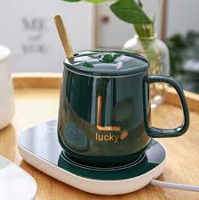 Portable Coffee Cup Warmer Heater Set
