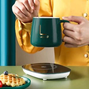 Portable Coffee Cup Warmer Heater Set