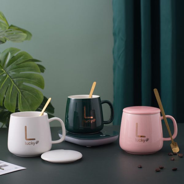 Portable Coffee Cup Warmer Heater Set - Image 2