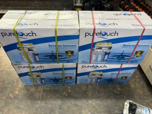 R.O 10",100 GPD 7 Stages,5 Gln Tank Pure Touch (Vietnam)