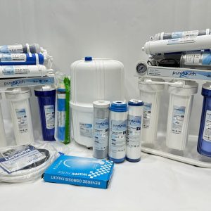 R.O 10",100 GPD 7 Stages,5 Gln Tank Pure Touch (Vietnam)