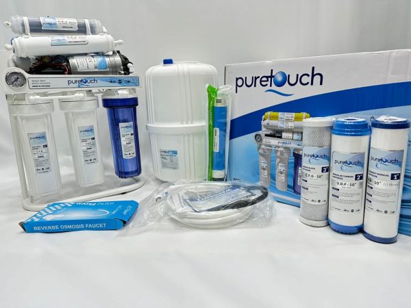 R.O 10",100 GPD 7 Stages,5 Gln Tank Pure Touch (Vietnam)