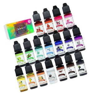 Resin Pigment Kit Liquid 12 Color 10ml