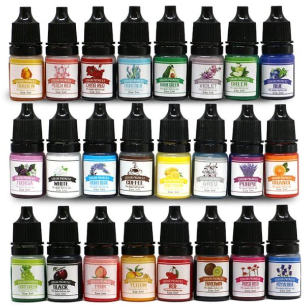 Resin Pigment Kit Liquid 12 Color 10ml