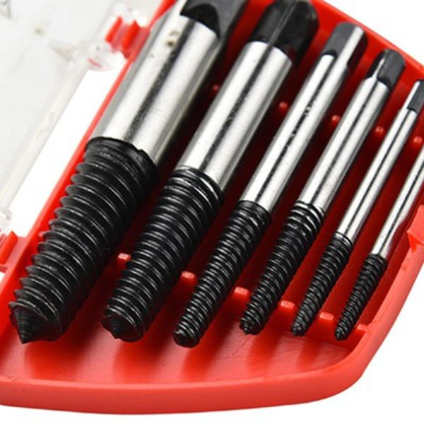 Screw extractor 6pcs set 3mm to 22mm