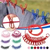 Clip & Hang 185CM Portable Clothesline With (12) Clip – Elastic, Windproof