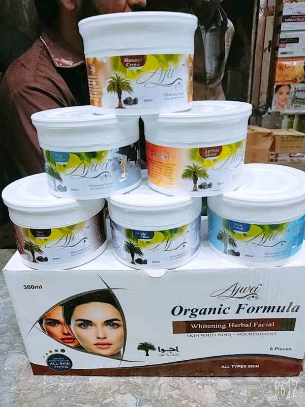 Ajwa Organic Formula Whitening Herbal Beauty facial kit