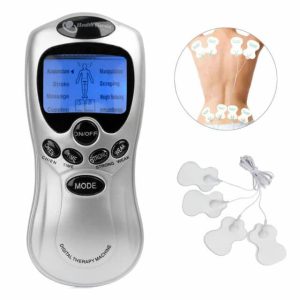 BlueIdea Digital Machine Body Pulses Muscle Relaxation 4 Pads