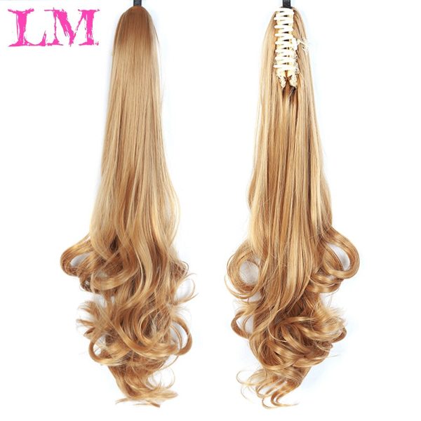 Long Wave Claw Clip Ponytail Hair Extension