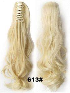 Long Wave Claw Clip Ponytail Hair Extension