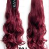 Long Wave Claw Clip Ponytail Hair Extension