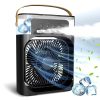 Mist Humidifer Table Fan with Level Adjustable