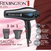 REMlNGTON RE--2052 RE-2051 Electric Hair Dryer 3 in 1