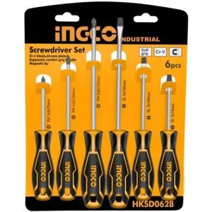Screw Driver 6 Pcs Screwdriver Set Ingco