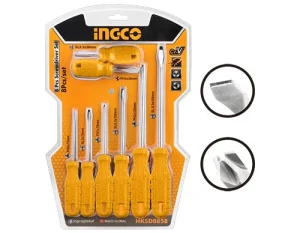 Screw Driver Set 8 Pcs CRV Super Select Ingco