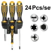 Screwdriver 24 Pcs Bits Set Ingco