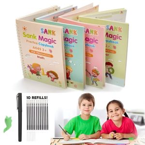 4 Pcs Sank Magic Book