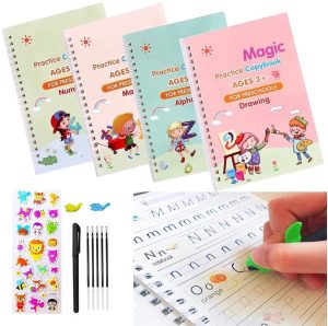 4 Pcs Sank Magic Book