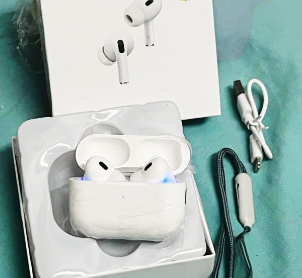 AirPods2 Pro 2nd Copy White Case EarBuds