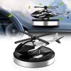 Car Fragrance Solar Powered Helicopter Air Freshener Diffuser Ornament