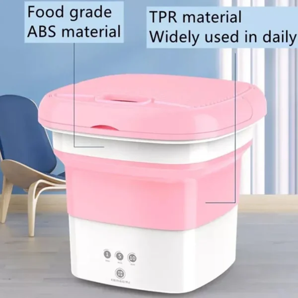 Foldable Washing Machine With Dryer