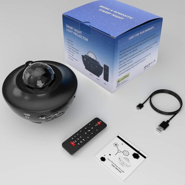 Galaxy Projector Star Light Speaker With Remote Control