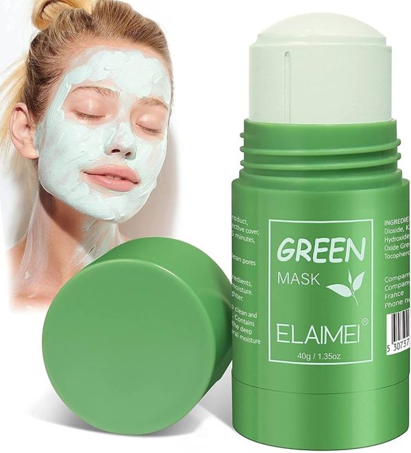 Green Tea Solid Mask Stick Acne, Blackheads and Pores