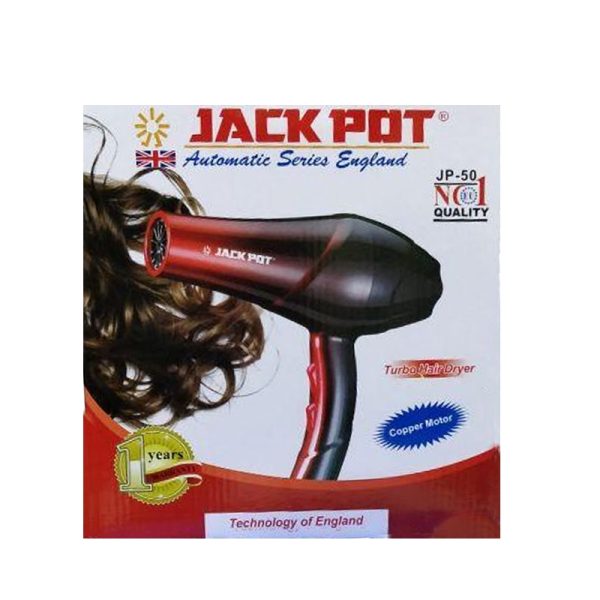 Jackpot JP-49 - Black Hair Dryer