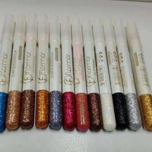 Pack Of 6 Glitter Eye And Lip Pencils