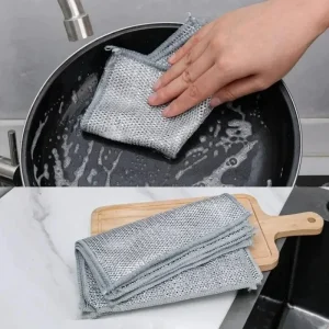 Pack of 2 Metal Wire Cleaning Cloth