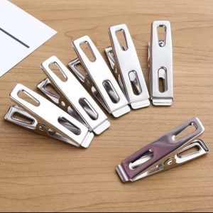Pack of 20 Stainless Steel Clothes Clips