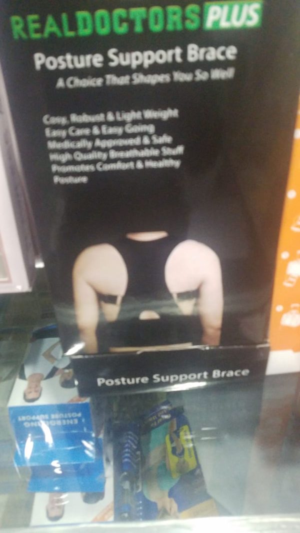 Real Doctor Posture Corrector, Shoulder Back Support Belt - Image 4