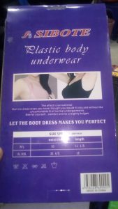 Sibote Elastic Body Underwear Belt