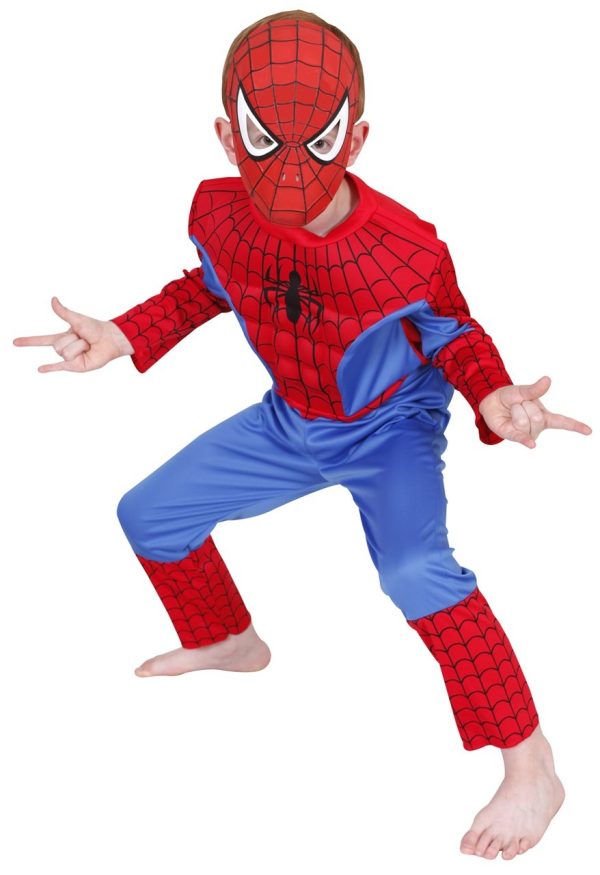 Spiderman Dress Costume For Kids