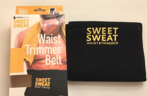 Belly Fat with Sweet Sweat Waist Trimmer Belt